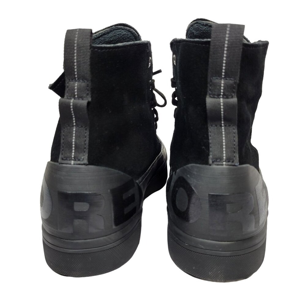 SOREL METRO™ II Mens Sz 12 Waterproof Sneakers Black Suede High Top Outsole LKNC - Picture 5 of 10